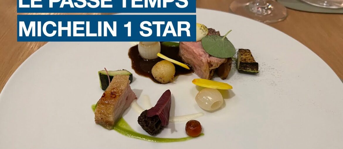 Michelin 1 Star Restaurant in Lyon, France (Le Passe Temps)