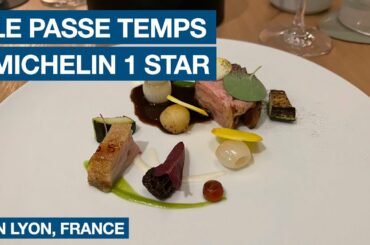 Michelin 1 Star Restaurant in Lyon, France (Le Passe Temps)