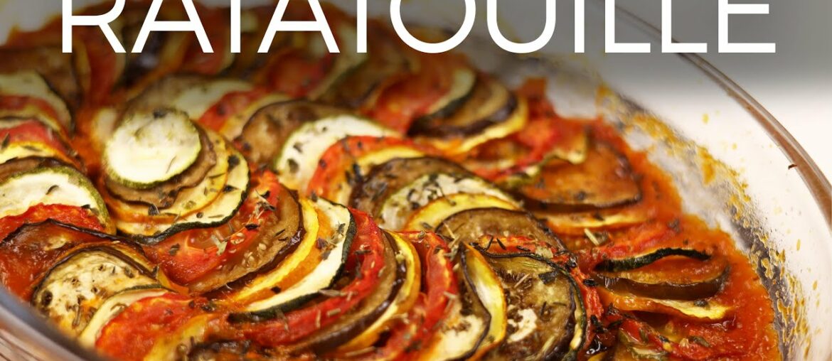 Pixar-Style Ratatouille | Easy French Recipe | Provencal Vegetable Stew Pixar-Style Ratatouille | Easy French Recipe | Provencal Vegetable Stew
