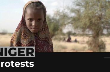 Protest in Niger against French military presence, food costs