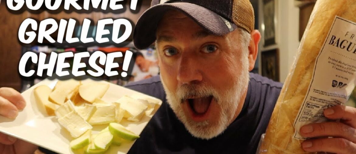 Making Gourmet Grilled Cheese Sandwiches!