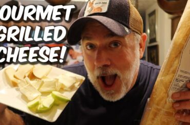 Making Gourmet Grilled Cheese Sandwiches!