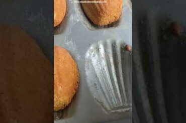 How to get madeleines out of a madeleine tray : French madeleines recipe : Easy sponge cake recipe