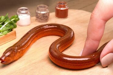 How To Make Miniature Stir Fried Eel Recipe | Delicious Miniature French Stir Fried Eel Tutorial