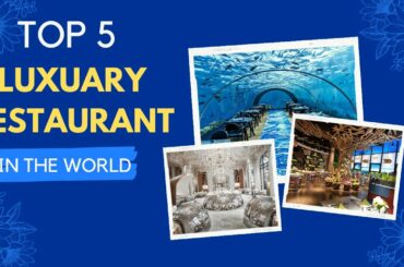 Top 5 Most Luxurious Restaurants in the World | Luxurious Restaurants