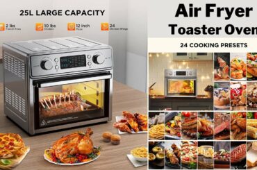 Air Fryer Oven, 24 in 1 Air Fryer Toaster Oven
