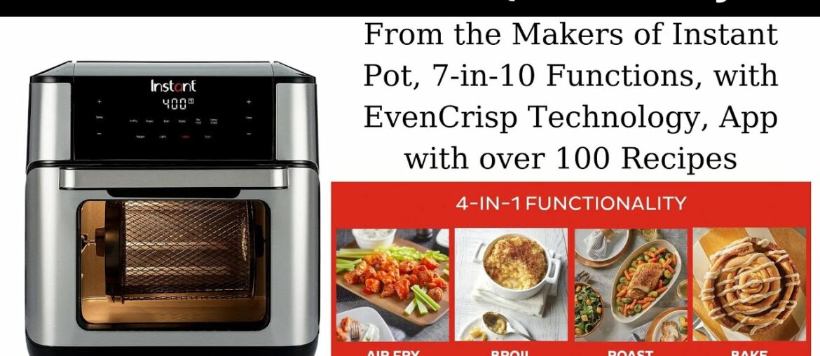 Instant Vortex Plus 10-Quart Air Fryer , Chicken Rotisserie