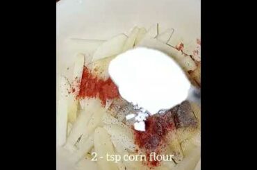 French fries Homemade recipe | #frenchfries #finger #homemadefood