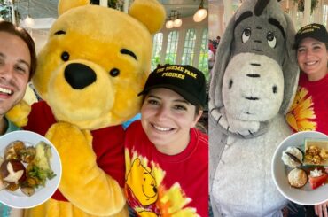 Winnie The Pooh & Friends Return to The Crystal Palace at Magic Kingdom! Character Buffet & Review