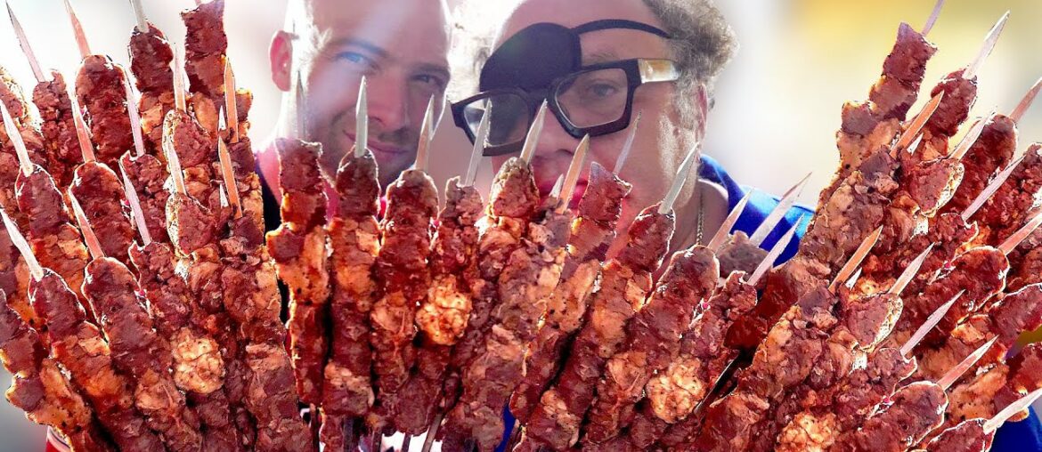 Midnight PERSIAN KEBABS in Iran! LATE NIGHT Iranian STREET FOOD! Midnight PERSIAN KEBABS in Iran! LATE NIGHT Iranian STREET FOOD!