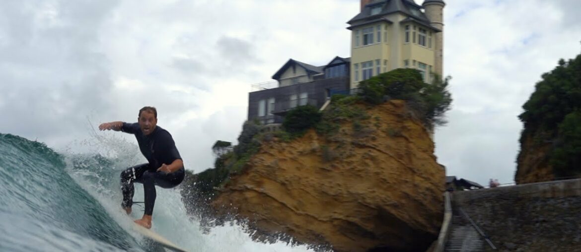 Surfing under castles in FRANCE | European adventure Surfing under castles in FRANCE | European adventure
