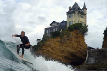 Surfing under castles in FRANCE | European adventure