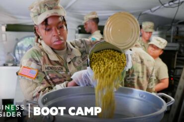 How Army Cooks Are Trained To Feed 800 Soldiers In The Field | Boot Camp | Business Insider