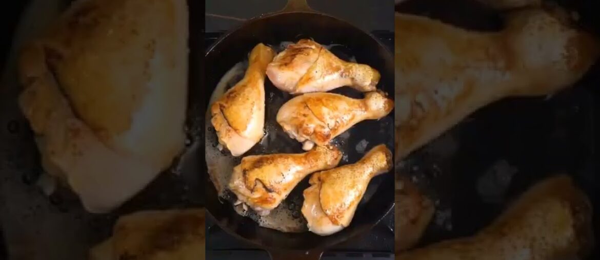 French Chicken In Wine Sauce #shorts