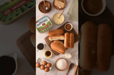 Hot Dog Bun French Toast #shorts