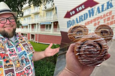 Disney’s Boardwalk Resort 2022 | Room & Resort Tour | Flying Fish Dinner | Walt Disney World Resort