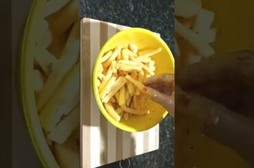 Easy Egg French Fries Recipe #shorts