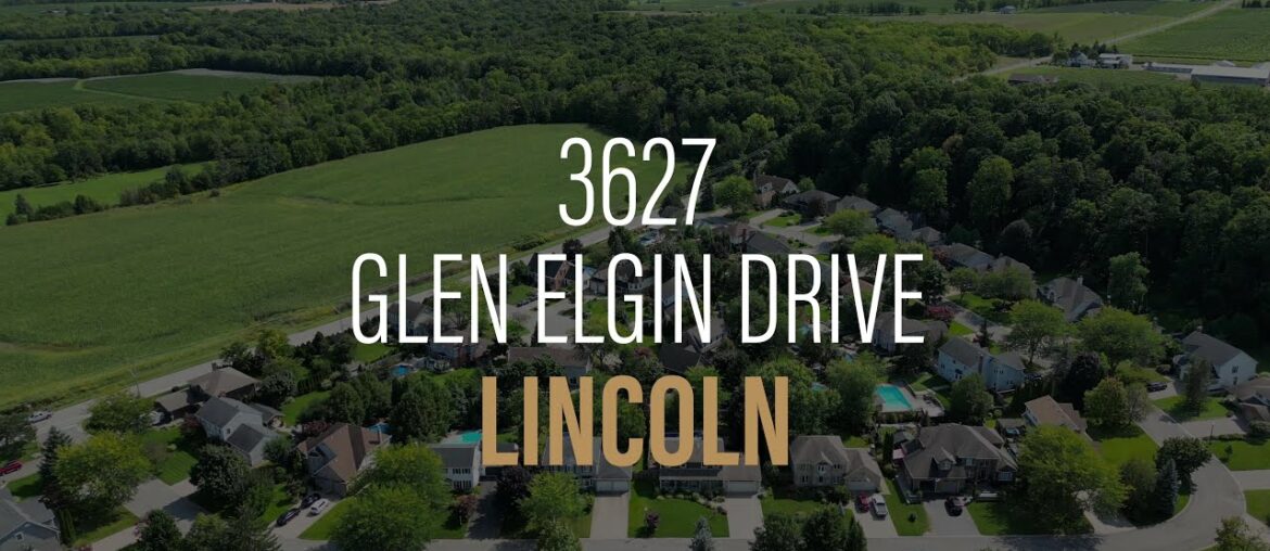 3627 Glen Elgin Drive, Lincoln, ON