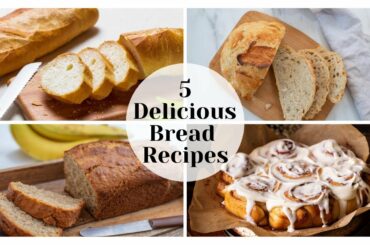 You Will NEVER Buy Bread Again! 5 Delicious Bread Recipes You Won't Be Able to Stop Eating!