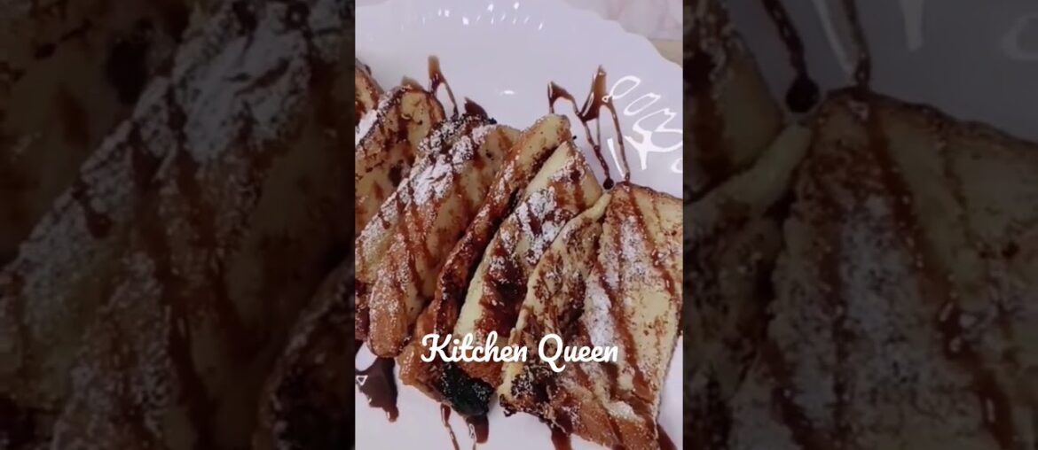 How to make french toast recipe | breakfast | quick and easy | tea time toast recipe | Kitchen Queen How to make french toast recipe | breakfast | quick and easy | tea time toast recipe | Kitchen Queen