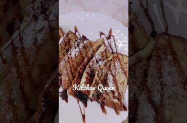 How to make french toast recipe | breakfast | quick and easy | tea time toast recipe | Kitchen Queen
