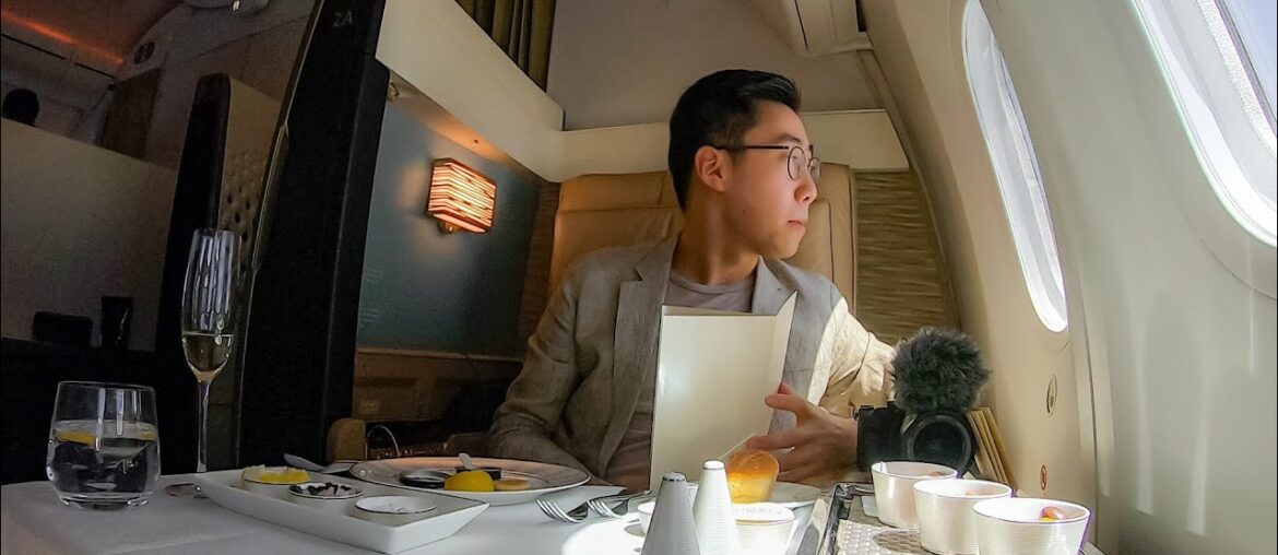 THE ETIHAD First Class | Abu Dhabi to London 787 Dreamliner THE ETIHAD First Class | Abu Dhabi to London 787 Dreamliner