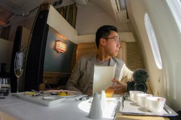 THE ETIHAD First Class | Abu Dhabi to London 787 Dreamliner