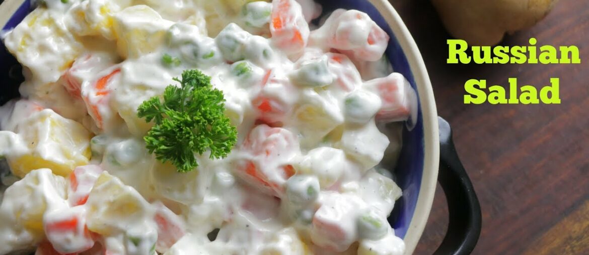 RUSSIAN SALAD | Best Healthy Tasty Salad | Best for all parties | By Chef Adnan