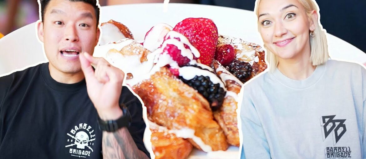 OUR FIRST CHEAT MEAL | BREAKFAST