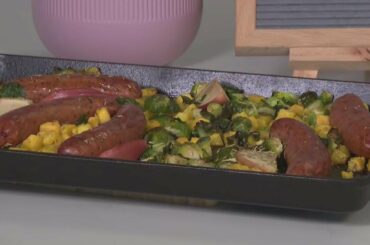 Rosemary maple sausage sheet pan recipe from Tierra Neubaum | FOX 7 Austin