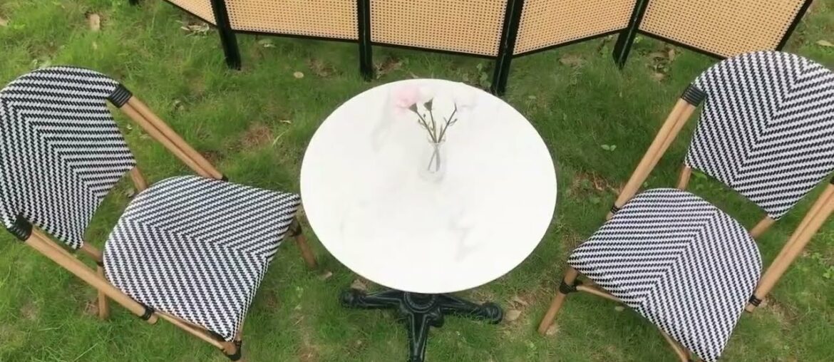 Patented design french bistro dining chair