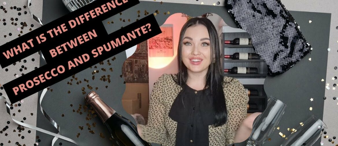 What is the difference between PROSECCO and SPUMANTE?