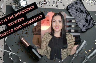 What is the difference between PROSECCO and SPUMANTE?