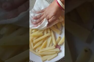 #shorts||french fries recipe crispy french fries||