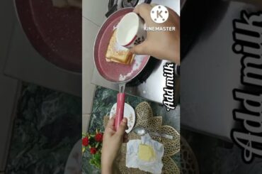 Viral Video!! French Toast Recipe| Eggless French Toast #shorts