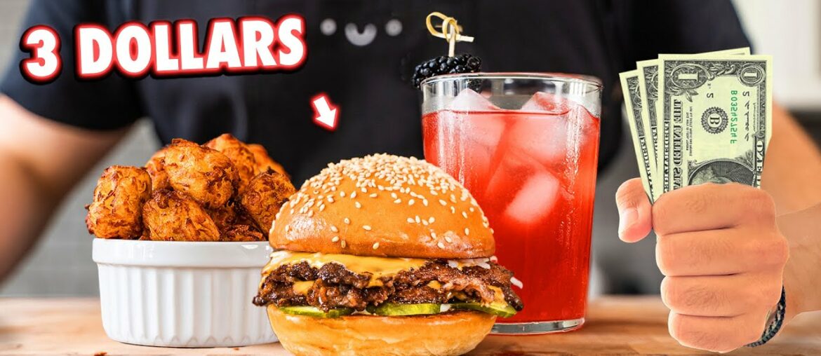 Cheapest Burger Meal Ever | But Cheaper Cheapest Burger Meal Ever | But Cheaper