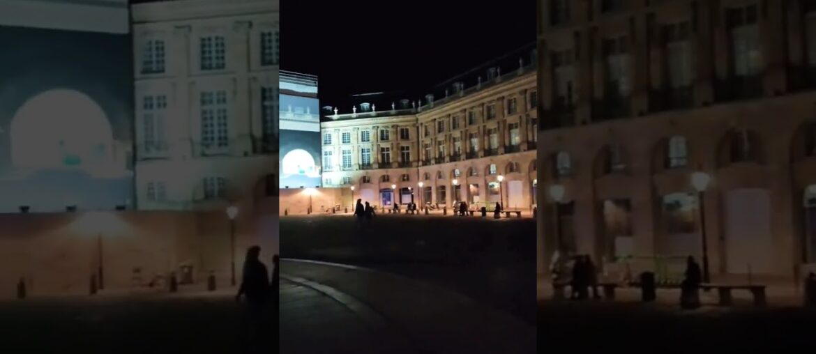 Place de la bourse, Bordeaux| France| Night view|