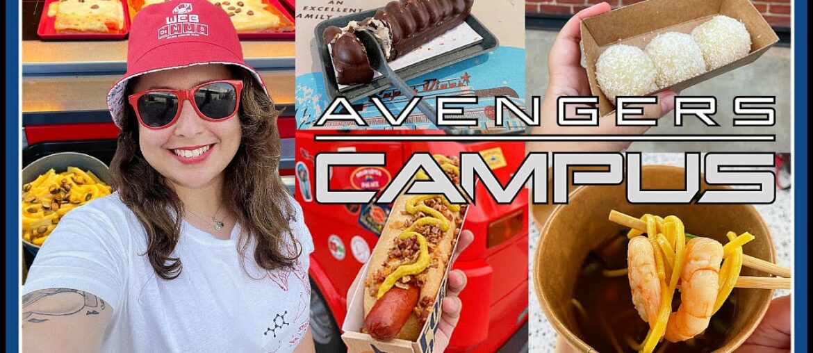 Avengers Campus FOOD TOUR | Disneyland Paris DINING Review 2022 Avengers Campus FOOD TOUR | Disneyland Paris DINING Review 2022
