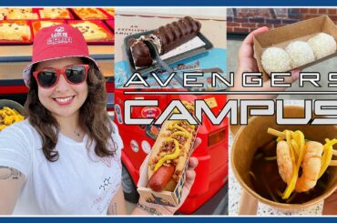 Avengers Campus FOOD TOUR | Disneyland Paris DINING Review 2022