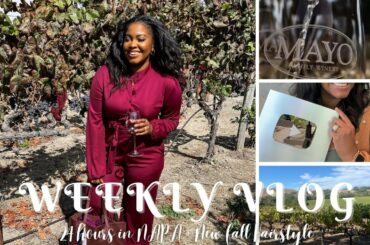 VLOG: New Hair + TY Creator Award + 24 Hours in Wine Country || LivinFearless