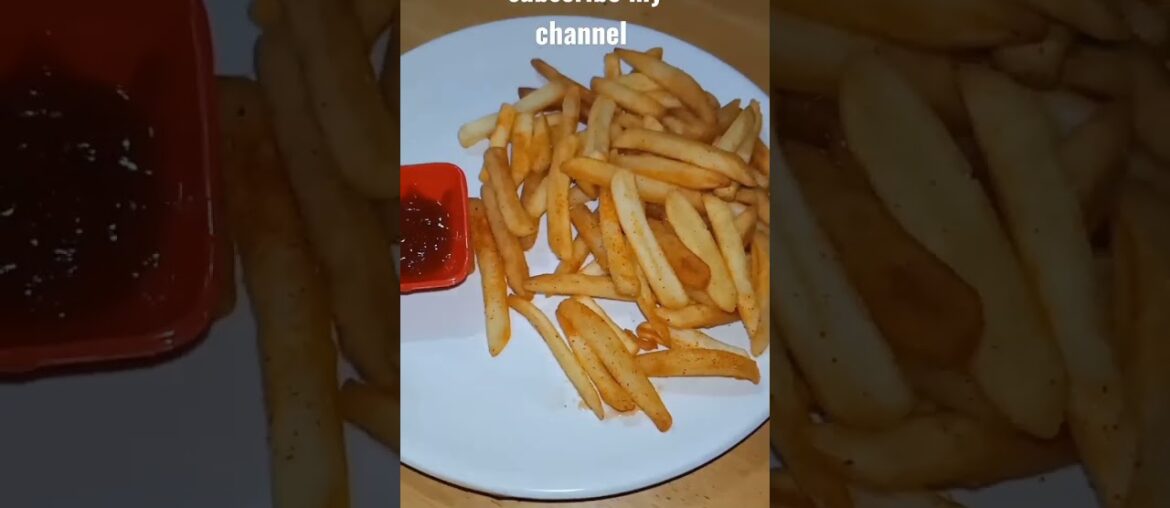 French Fries Recipe | Spicy kurkuri French Fries | Snacks #shorts #viralshorts2022 #ytshorts