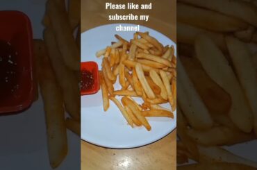 French Fries Recipe | Spicy kurkuri French Fries | Snacks #shorts #viralshorts2022 #ytshorts