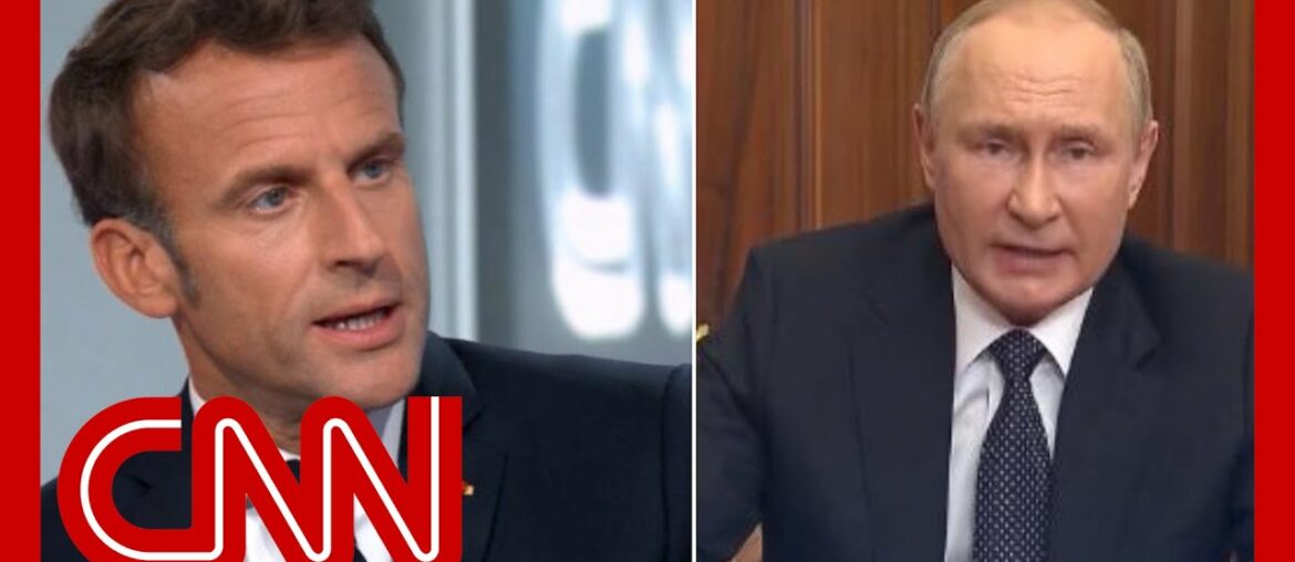 Macron: Russian resentment could be a reason Putin chose to invade Ukraine Macron: Russian resentment could be a reason Putin chose to invade Ukraine