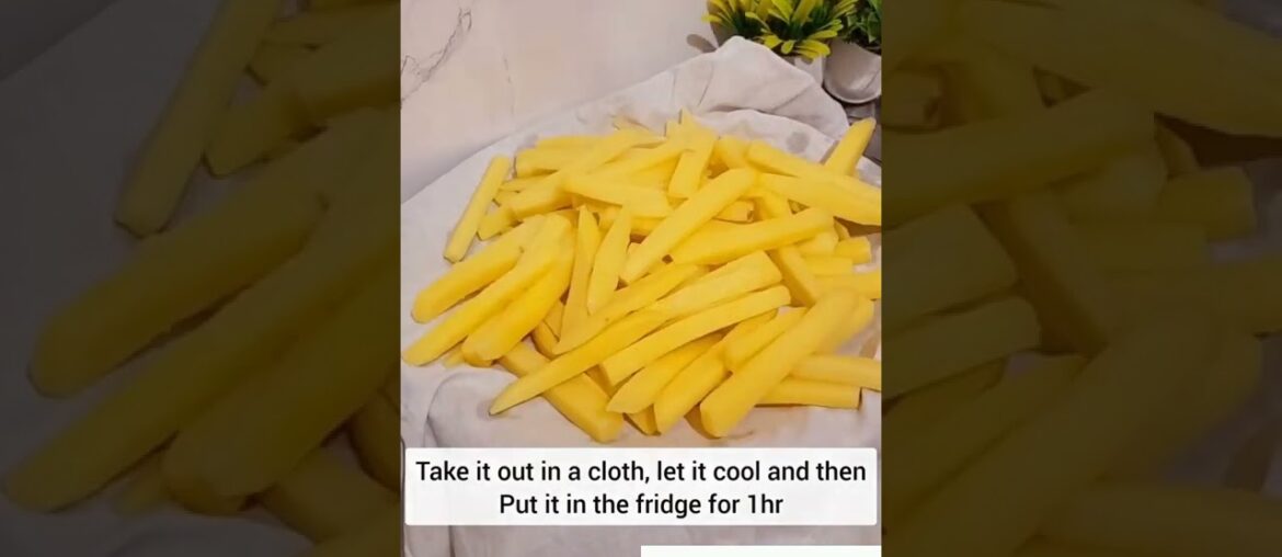 french fries recipe ||crispy french fries |how to make french fries at home |shorts |viral