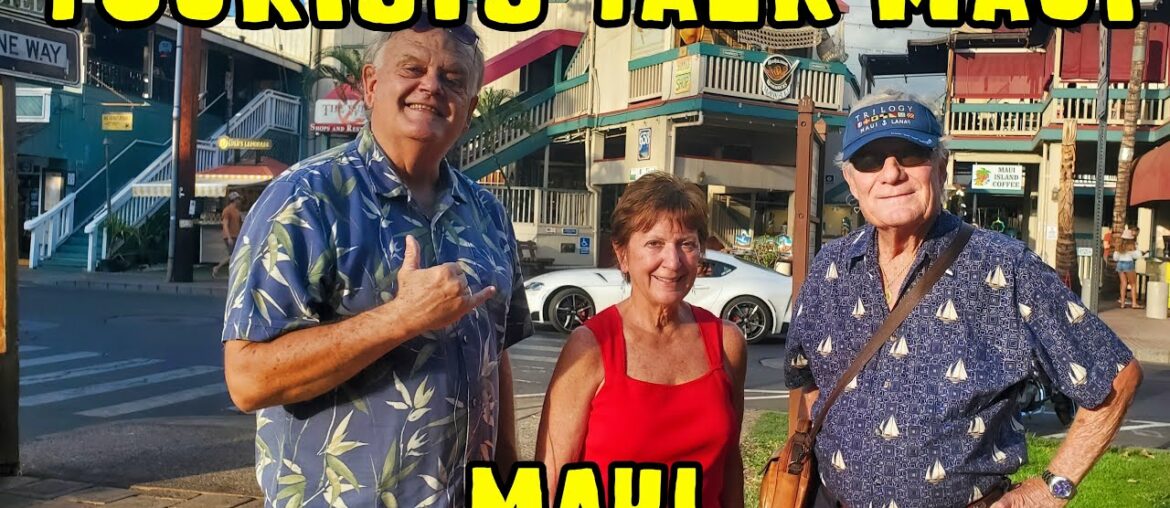 Tourists Talk Maui.  Down The Hatch Restaurant. Best Maui Restaurant.