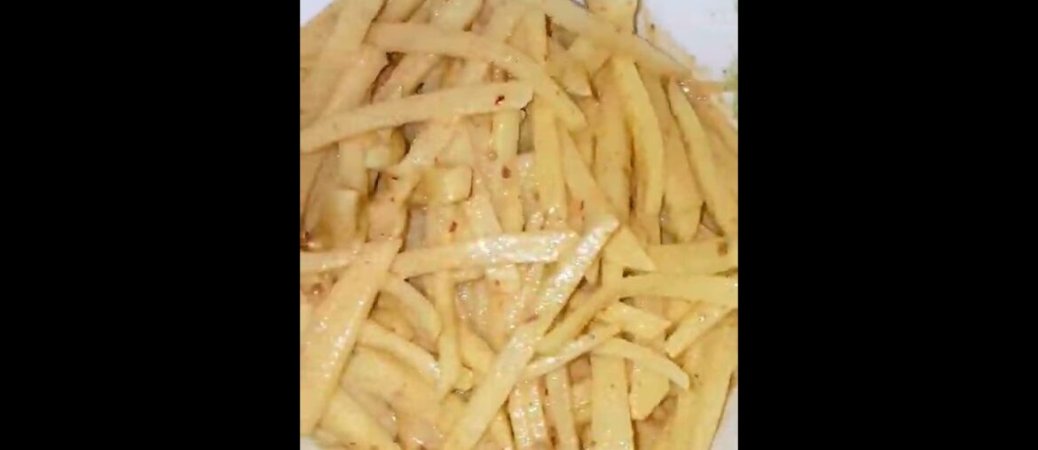 Crispy french fries recipe quick & easy aloo ki chips or potato finger chips recipe - aloo ki chips