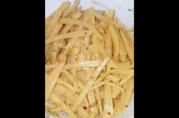 Crispy french fries recipe quick & easy aloo ki chips or potato finger chips recipe - aloo ki chips