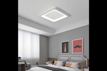 Dazuma_Flush Moount Ligts_Gray SquareFlush Mount Kitchen Lighting Dining Room Lighting Ceiling Light