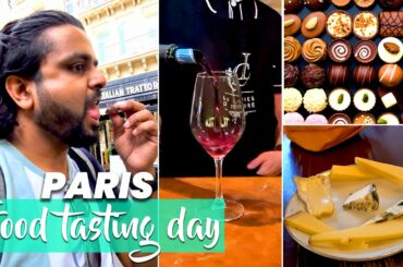 Ep4 Food Walk in Paris | Wine, Chocolate and Cheese Tasting | Best Food in Paris |