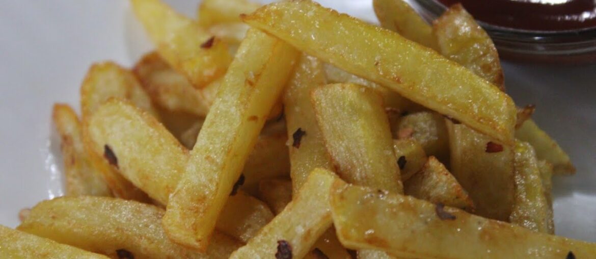 Homemade Crispy French Fries Recipe| Restaurant style french fries| perfect french fries